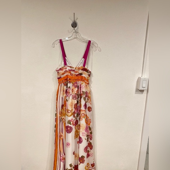 Faithfull the Brand Floral Maxi Dress Size 2 EUC - Picture 4 of 5